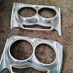 1962 Impala Headlight Bezels