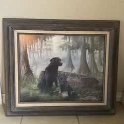 Ron Atwood print/framed with signature