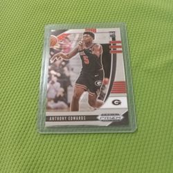 2020 Anthony Edwards Rookie Card Panini Prizm Draft Picks #41