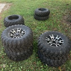 Atv Tires Priced To Sell Barely Used