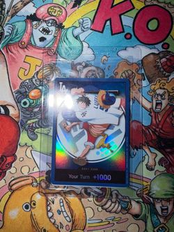 Bandai Namco One Piece Card Game Luffy LA Dodgers Don!! Card