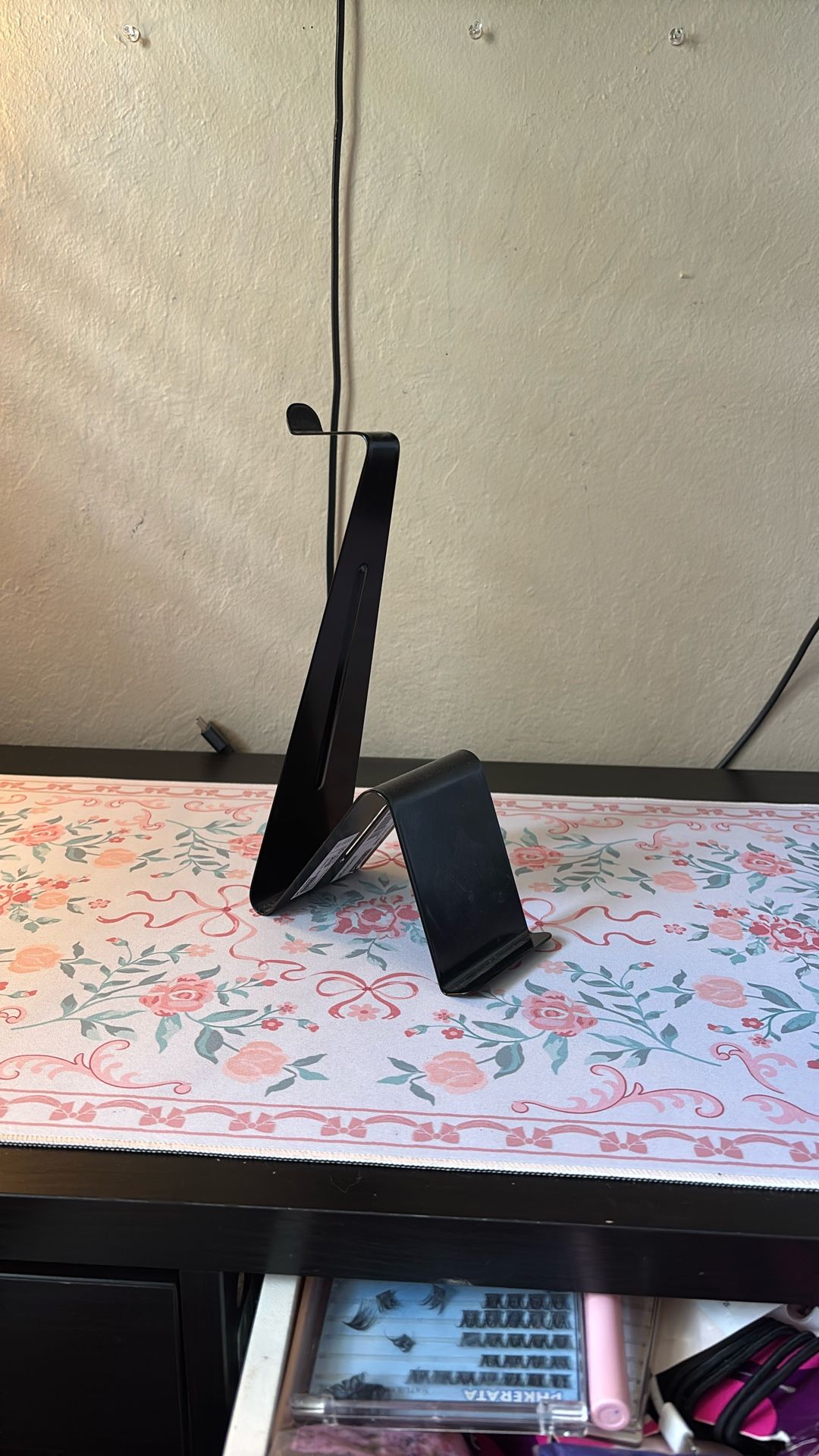 Ikea Tablet stand And Headphone Hook