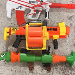 Fortnite Guns & Nerf Guns (bullets not included)