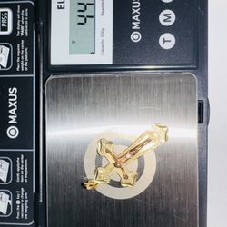 14k Cross Pendant