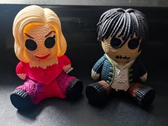 Hocus Pocus Horror Character Knit-Style Vinyl Figures Set of 2
