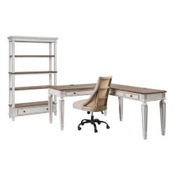 Ashley Furniture Realyn Office Set Desk Shelf Chair