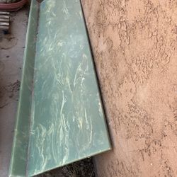 Marble Counter Top With Back Splash