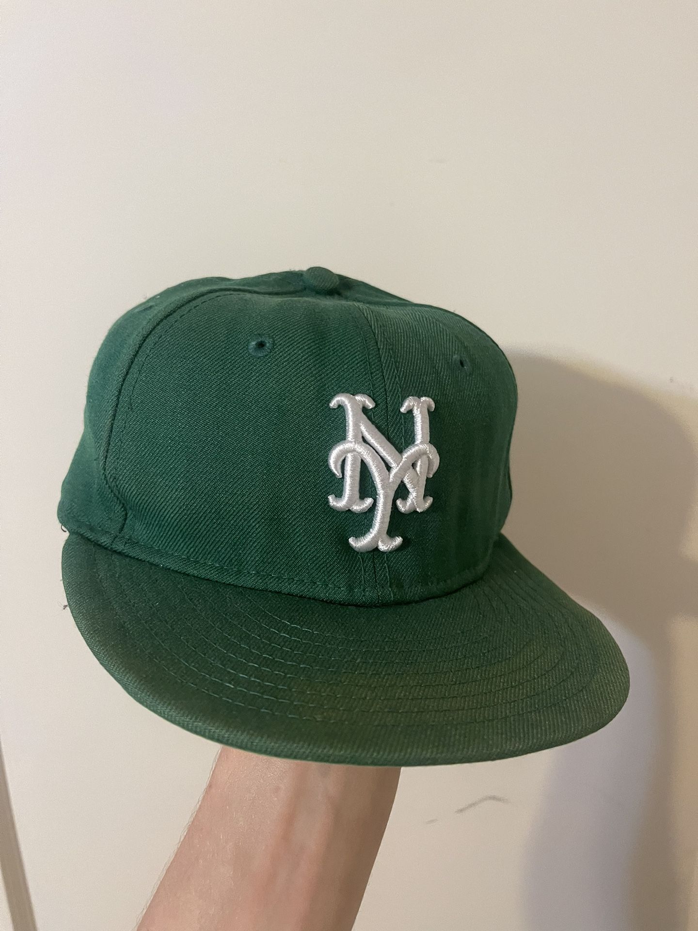 Green Mets Hat size 7 1/8