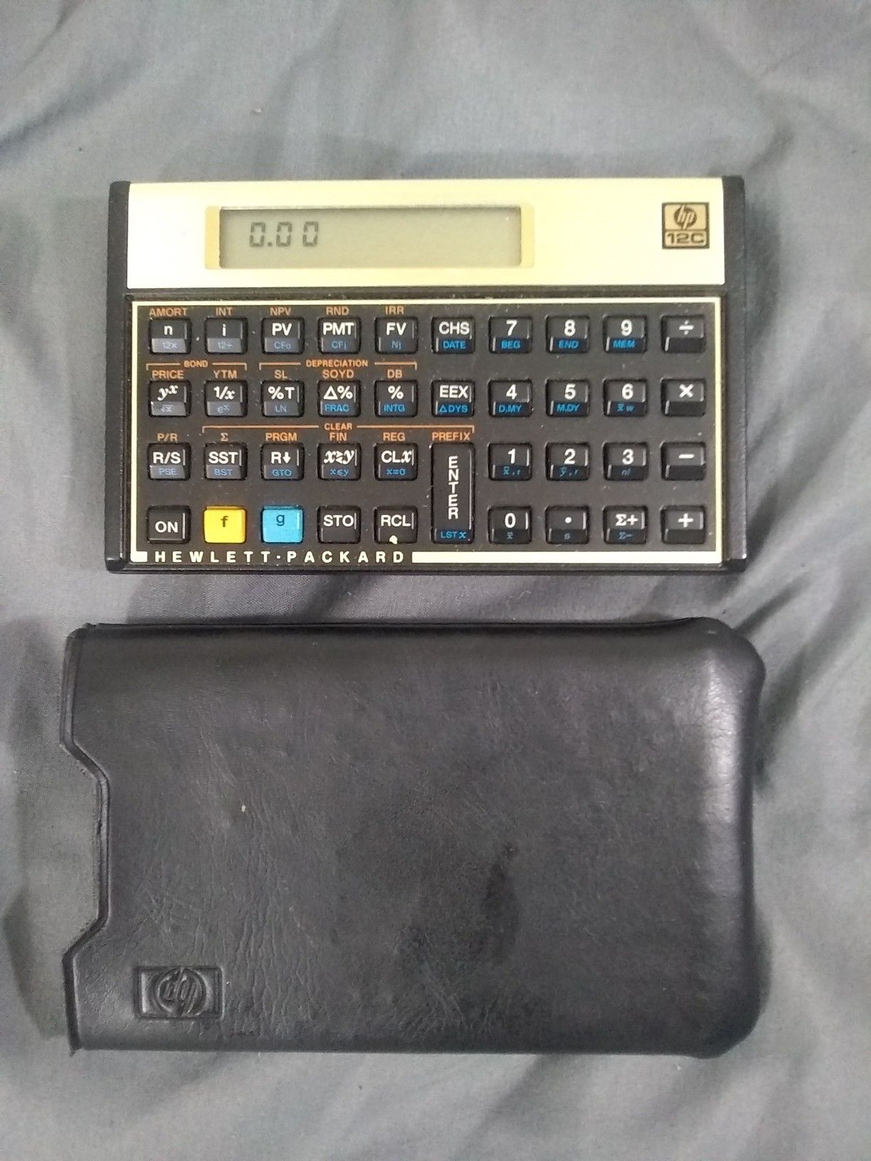 HEWLETT-PACKARD HP 12C CALCULATOR