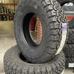 New Set Of (4) LT285/70R17 BFGoodrich KO2 6 Ply All Terrain AT Tires For Sale