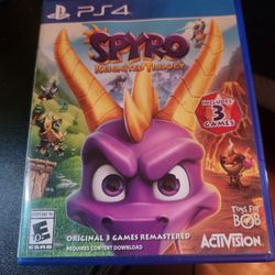 PS4 Spiro Re-Ignited Trilogy 