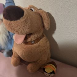 DISNEY UP TALKING DUG THE DOG PLUSH