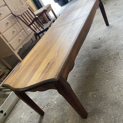 Handmade Solid Wood Coffee Table. 