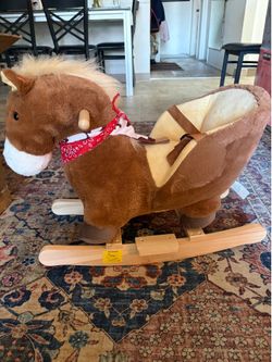 Qaba baby, rocking horse