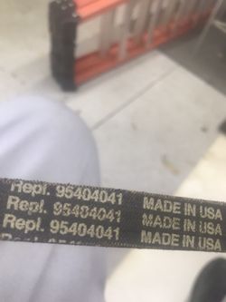 V Drive Belt Riding Mower