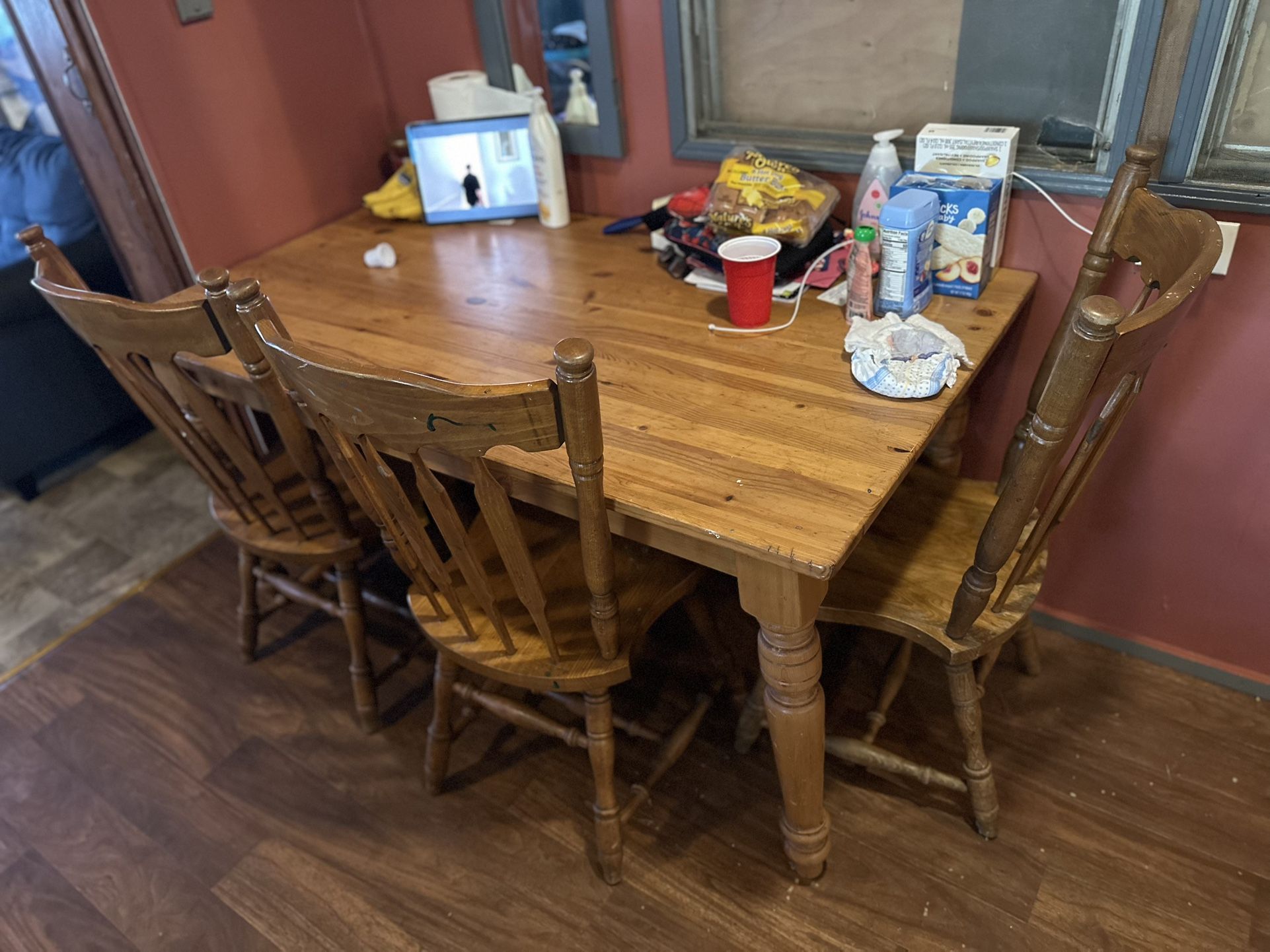 Real Wood kitchen Table