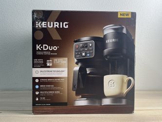 Keurig K-Duo Hot & Iced Single Serve & Carafe Coffee Maker – MultiStream Technology, 72oz Reservoir, Ideal for Holiday Hosting & Gift Giving (Gen 2)