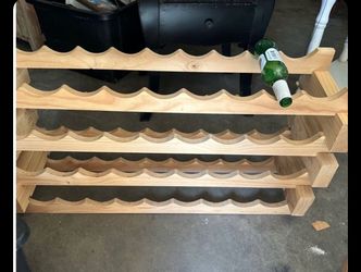 Wine table top holder