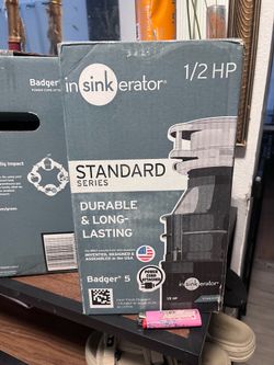 New Garbage disposal