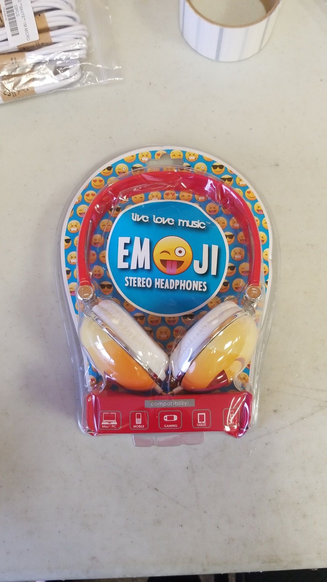 Emoji Stereo Headphones