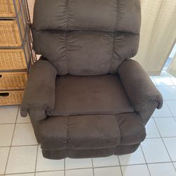 Browm Chair Recliner Semi New