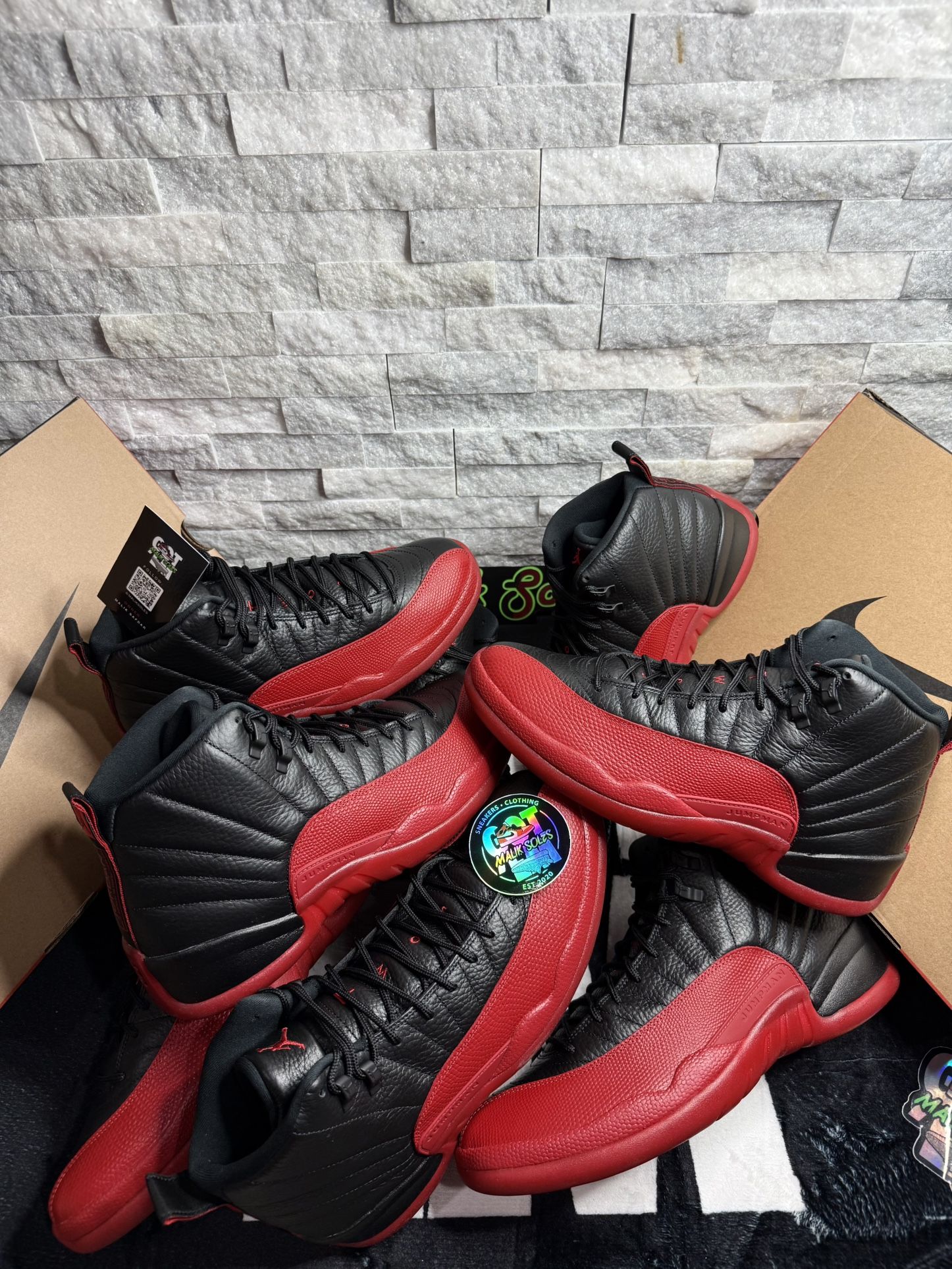 Jordan 12 Retro Flu Game