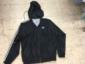 Adidas rain jacket size XL
