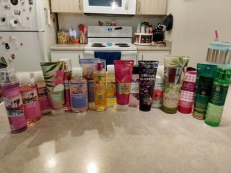 Bath and body works lot