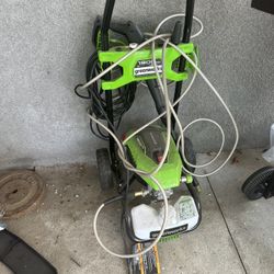 greenworks 1900 psi pressure washer