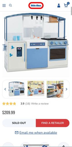 Brand New Wooden Play Kitchen Set