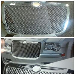 05-10 Chrysler 300/300c mesh grille replacement plastic
