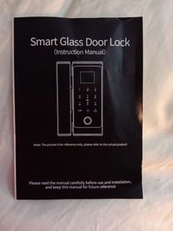 Perfiware Smart  Glass Door Lock