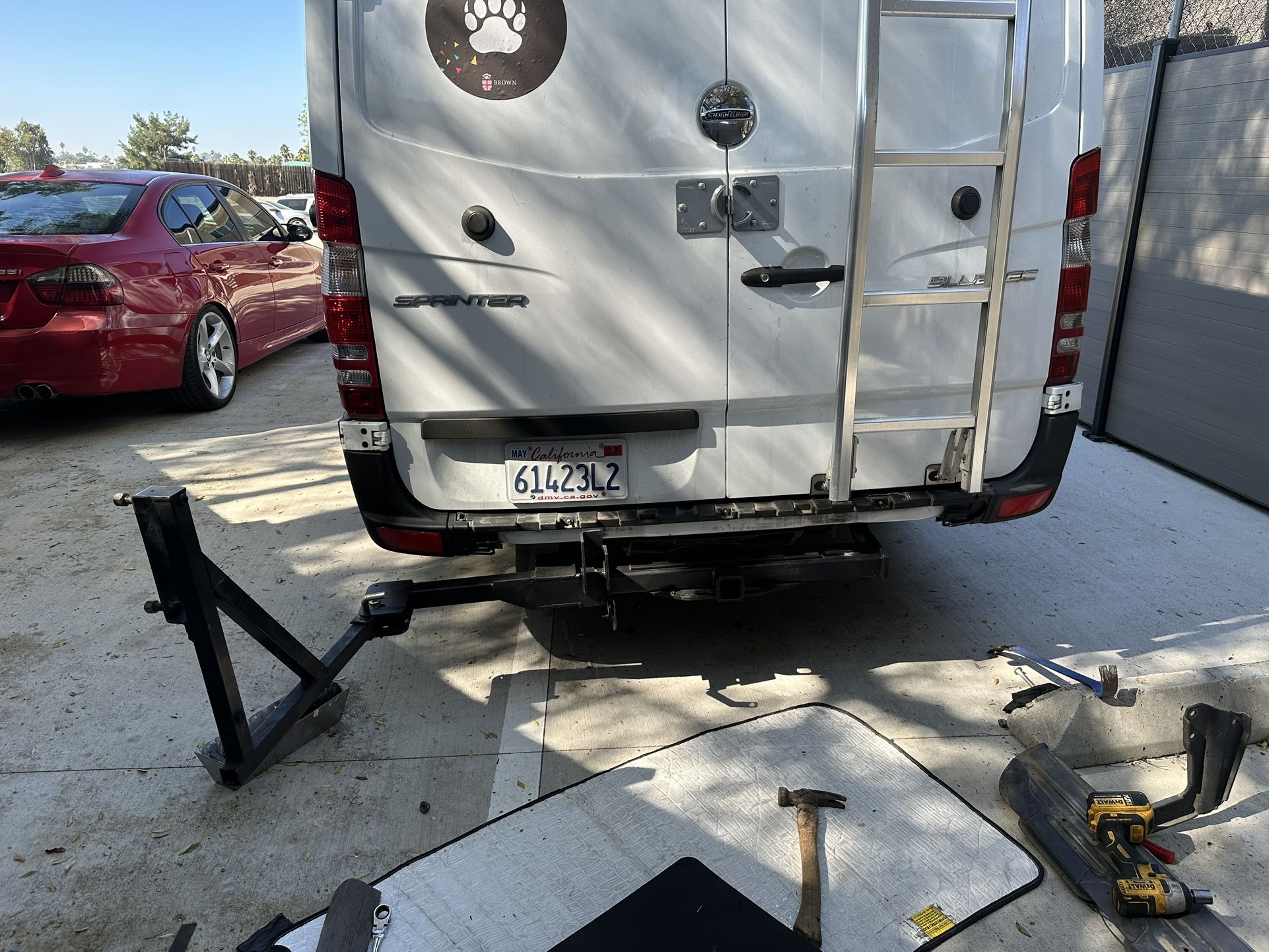Sprinter Hitch Whit Spare Tire