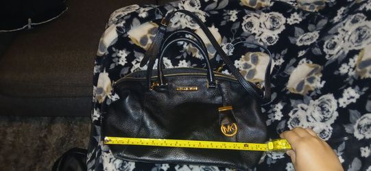 Michael Kors RILEY  Black Satchel Handbag