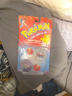 1999 Pokemon Battle Figures 2 Pack #44 Gloom & #45 Vileplume