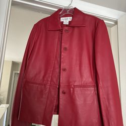 Genuine Leather jacket Jones New York 