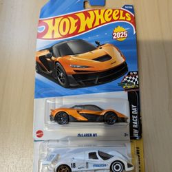 Hotwheels- McLaren W1 & Mazda 787B