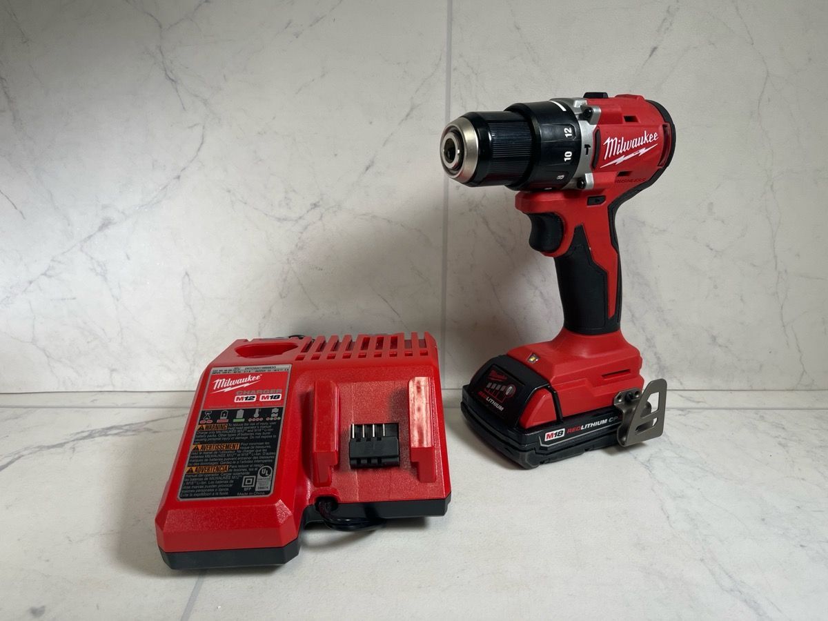 Milwaukee 3602-20 M18 Brushless 1/2" Compact Hammer Drill/Driver (A1G010651)