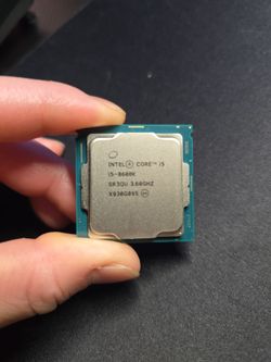 CPU intel i5-8600k