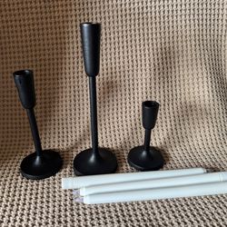 Target set of 3 holder candles.