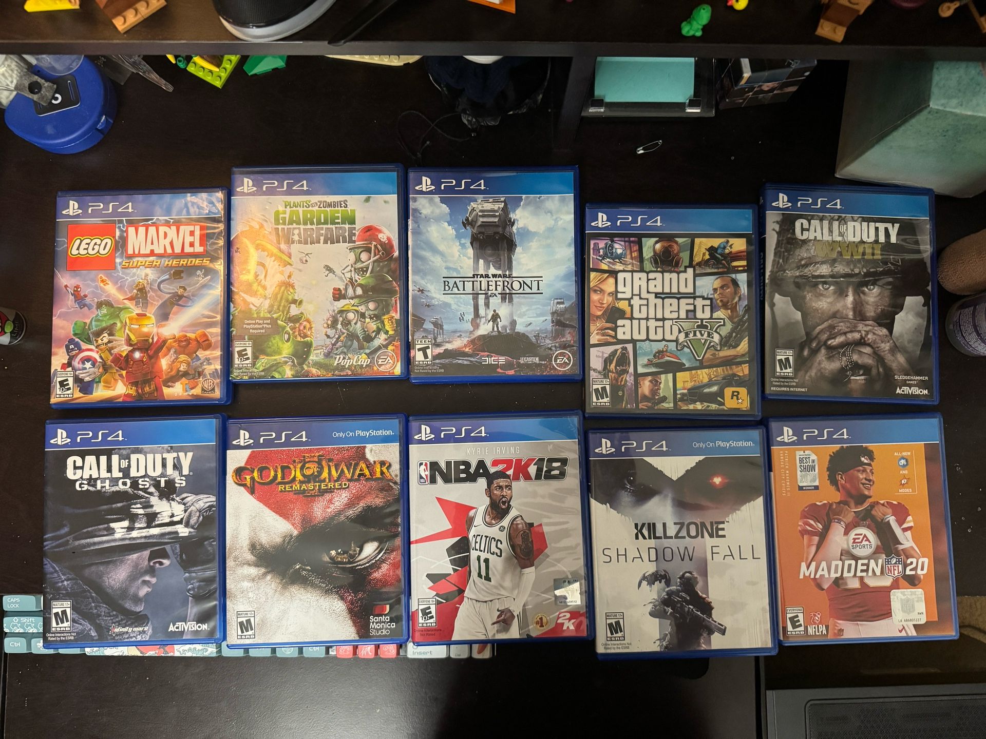 Various Ps4 Games