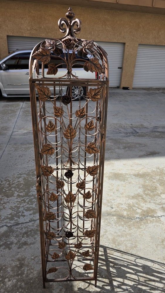 Antique Wine Storage Rack