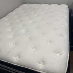 Mattress, Base And Iron Support 