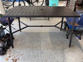 Outdoor high top table
