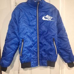 Nike game Royal Blue 
size M adult windbreaker light jacket 
