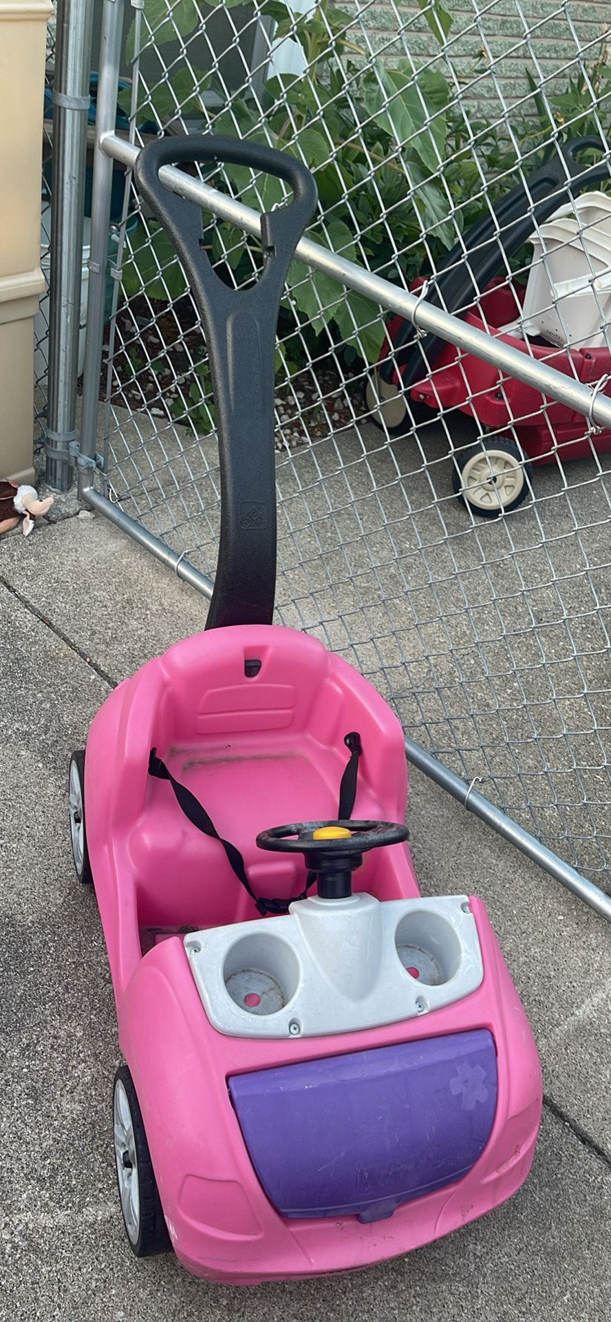 Step2 Whisper Ride II Ride On Push Toy Car, Pink – Ride On Car Firm Price