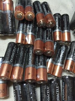 100 Duracell AA batteries brand new sealed