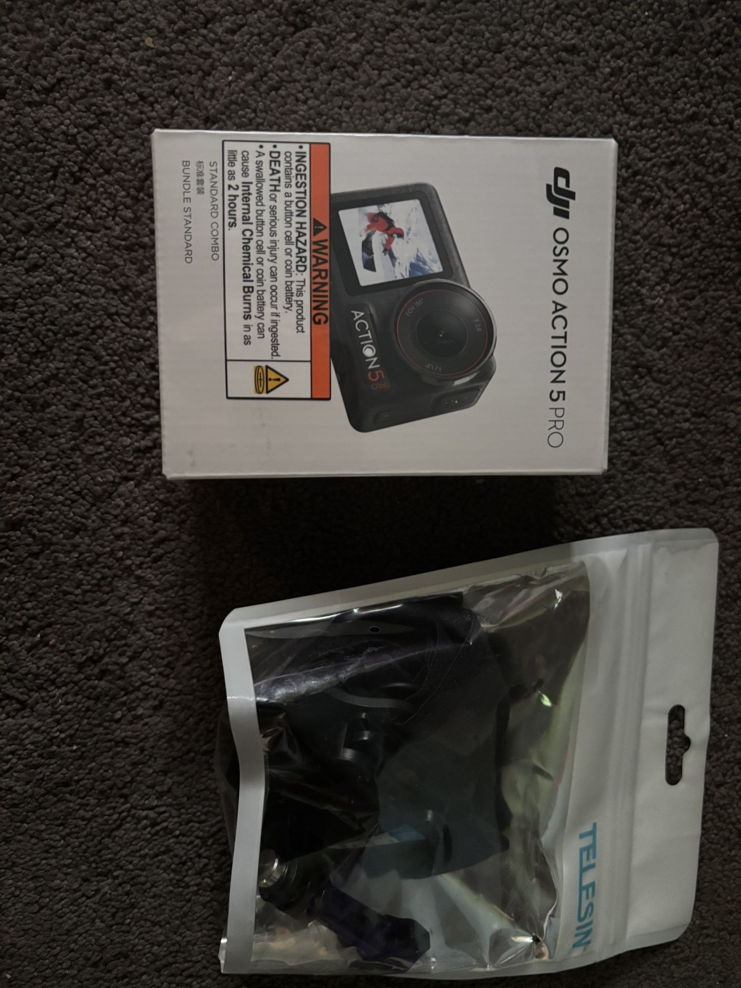 Go Pro With Accessory