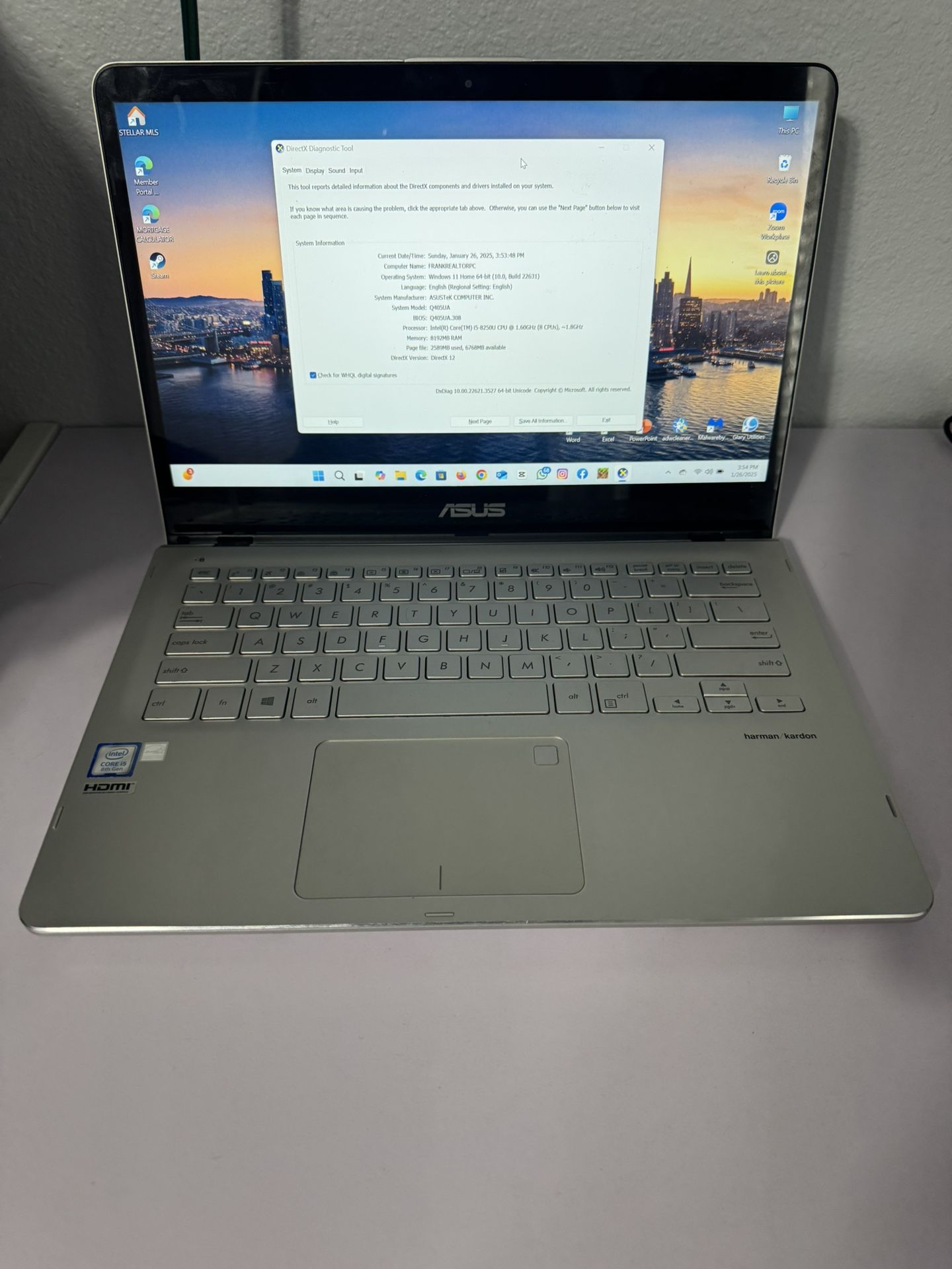 laptop i5 8th gen