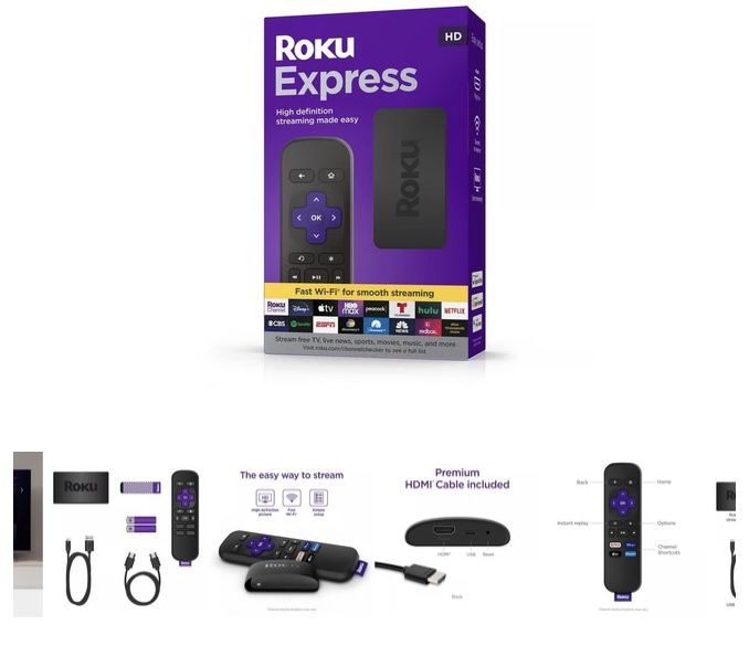 Roku Streaming Bundle – 3 Devices + Remote